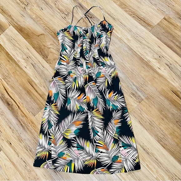 BANANA REPUBLIC Palm Leaf Maxi Dress - Picture 4 of 11